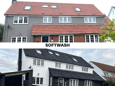 A wall coating roof in Colchester.
