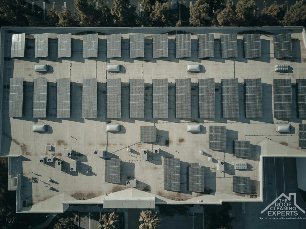 industrial roof cleaning in the UK